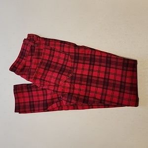 Mudd Plaid Skinny Jeans Size XS